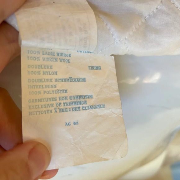 Yves Saint Laurent Jeunesse Vintage Wool Coat, size 2/4 - Picture 15 of 15